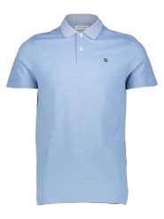 Jack & Jones Koszulka polo "Paulos" w kolorze błękitnym rozmiar: XXL. Niebieskie koszulki polo Jack & Jones, xxl, bez wzorów, bez kołnierzyka, bez ramiączek. Za 69.99 zł.