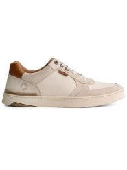 TRAVELIN' Skórzane sneakersy "Bromley" w kolorze beżowym rozmiar: 41. Brązowe buty sportowe casual Travelin', bez wzorów, bez zapięcia. Za 364.56 zł.