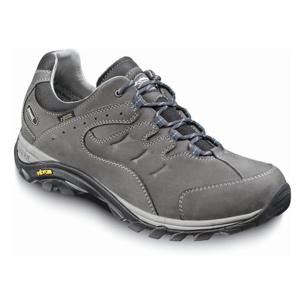 Buty trekkingowe Meindl GTX. Szare buty turystyczne MEINDL, bez wzorów, ze skóry, bez zapięcia, trekkingowe. Za 986.00 zł.