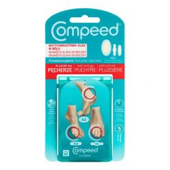 Plastry na pęcherze mix Compeed 5 sztuk. Buty trekkingowe COMPEED, bez wzorów, bez zapięcia. Za 29.99 zł.