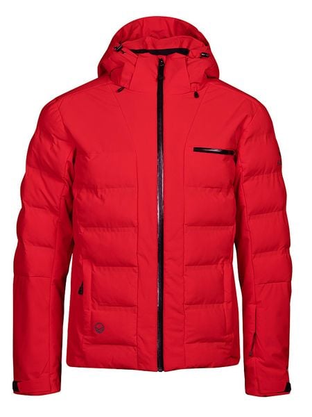 Halti Kurtka narciarska "Nordic Arcty" w kolorze czerwonym rozmiar: L. Czerwone kurtki narciarskie i snowboardowe Halti, l, bez wzorów, bez kaptura. Za 655.78 zł.