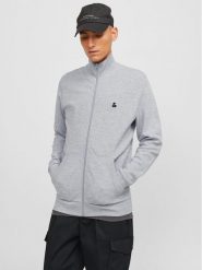 Jack&Jones Bluza Paulos 12250737 Szary Standard Fit. Szare bluzy Jack&Jones, m, bez wzorów, z bawełny, bez kaptura. Za 99.99 zł.
