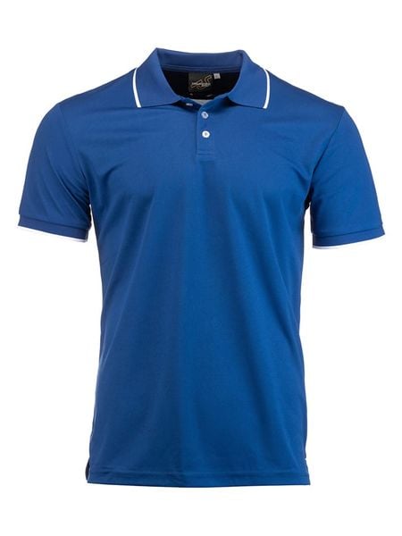 Traunstein Sport Funkcyjna koszulka polo w kolorze niebieskim rozmiar: L. Niebieskie koszulki polo Traunstein Sport, l, bez wzorów, z materiału, bez kołnierzyka, bez ramiączek. Za 100.75 zł.