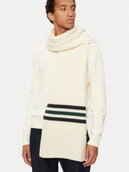 Tommy Hilfiger Szalik AM0AM12831 Écru. Szaliki Tommy Hilfiger, bez wzorów, z materiału. Za 599.99 zł.
