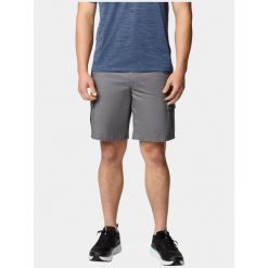 Spodenki turystyczne męskie Columbia Rapid Rivers. Szare szorty Columbia, m, bez wzorów, z bawełny, sportowe. W wyprzedaży za 119.50 zł.