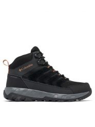 Columbia Trekkingi Strata Trail™ Mid WP Boot 2076861 Czarny. Czarne trekkingi Columbia, bez wzorów, z materiału, bez zapięcia. Za 319.99 zł.
