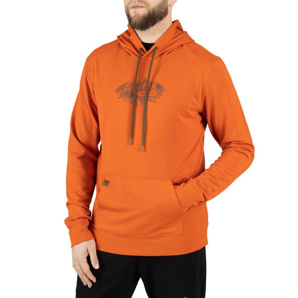 Bluza męska VIKING Panaka Hoodie Bamboo. Brązowe bluzy z kapturem Viking, l, bez wzorów, z elastanu, z kapturem. Za 153.00 zł.