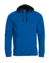 Clique Classic Hoody – męska bluza z kapturem z bawełnianej mieszanki – royal. Niebieskie bluzy z kapturem CLIQUE, m, bez wzorów, z bawełny, z kapturem. Za 223.02 zł.