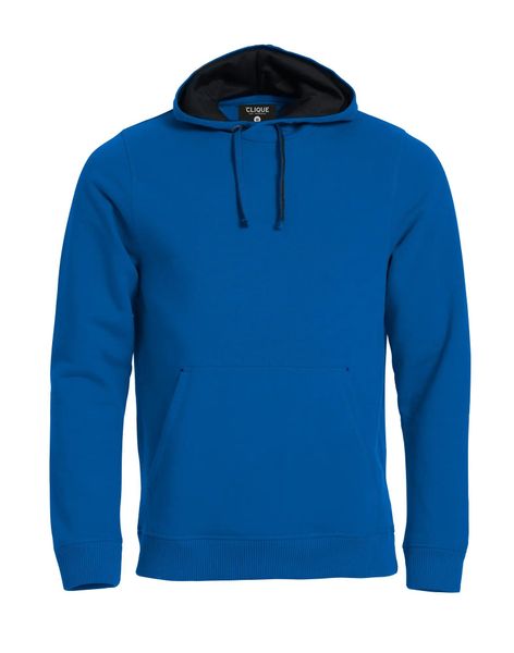 Clique Classic Hoody – bluza z kapturem z kontrastową siateczką – royal blue. Niebieskie bluzy z kapturem CLIQUE, m, bez wzorów, z bawełny, z kapturem. Za 222.69 zł.