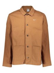 Nike Kurtka koszulowa "Life Chore" w kolorze jasnobrązowym rozmiar: S. Brązowe kurtki Nike, s, bez wzorów, z bawełny, bez kaptura. Za 272.15 zł.