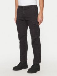 Boss Spodnie materiałowe Sista-Cargo-4 50523137 Czarny Regular Fit. Czarne spodnie materiałowe Boss, m, bez wzorów, z bawełny. Za 359.99 zł.