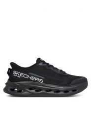 Skechers Sneakersy Max Cushioning Glide-Step - Advert 220421 Czarny. Czarne buty sportowe casual Skechers, bez wzorów, z materiału, bez zapięcia. Za 499.99 zł.