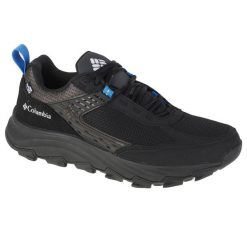 Buty trekkingowe męskie, Columbia Hatana Max Outdry. Czarne buty trekkingowe Columbia, bez wzorów, bez zapięcia, trekkingowe. Za 469.99 zł.