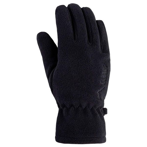 Zimowe Rękawiczki Męskie Logo Narua. Czarne rękawiczki ELBRUS, na zimę, bez wzorów. Za 74.99 zł.