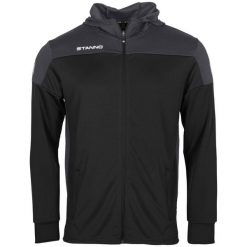 Bluza dresowa z kapturem i zamkiem błyskawicznym Stanno Pride. Czarne bluzy z kapturem STANNO, s, bez wzorów, z dresówki, z kapturem. Za 253.50 zł.