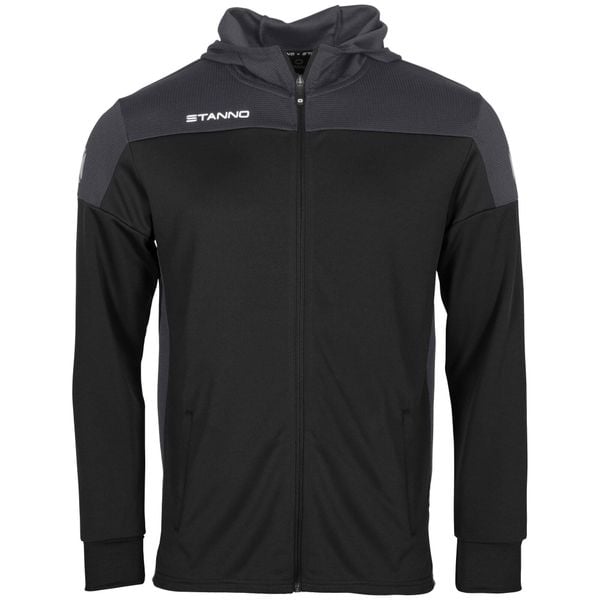 Bluza dresowa z kapturem i zamkiem błyskawicznym Stanno Pride. Czarne bluzy z kapturem STANNO, s, bez wzorów, z dresówki, z kapturem. Za 253.50 zł.