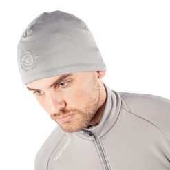 Czapka Galvin Green Denver. Szare czapki zimowe GALVIN GREEN, bez wzorów. Za 214.00 zł.