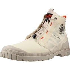Buty PALLADIUM SP20 TRAVEL HI Beżowy. Brązowe buty turystyczne Palladium, bez wzorów, z syntetyku, bez zapięcia, trekkingowe. Za 315.99 zł.