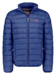 Geographical Norway Kurtka pikowana "Amigolor" w kolorze niebieskim rozmiar: XXL. Niebieskie kurtki Geographical Norway, xxl, bez wzorów, bez kaptura. Za 139.87 zł.