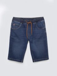 Szorty męskie jeansowe granatowe Parker 537. Niebieskie szorty BIG STAR, l, bez wzorów, z denimu, retro. Za 199.99 zł.