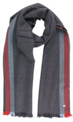 Szalik Męski - V. Fraas - Cashmink - Jasny Grafit. Szare szaliki V. Fraas, bez wzorów, z materiału. Za 79.00 zł.
