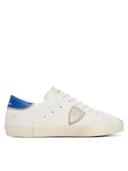 Philippe Model Sneakersy Prsx Low A013646 PRLU FG02 Biały. Białe buty sportowe casual Philippe Model, bez wzorów, ze skóry, bez zapięcia. Za 1,459.00 zł.