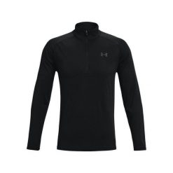 Bluza fitness męska Under Armour Tech 2.0 1/2 Zip. Czarne bluzy Under Armour, m, bez wzorów, bez kaptura. Za 240.50 zł.