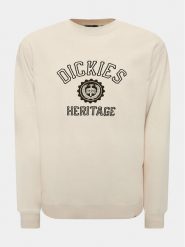 Dickies Bluza Oxford DK0A4YEN Beżowy Regular Fit. Brązowe bluzy Dickies, m, bez wzorów, z bawełny, bez kaptura. Za 229.99 zł.