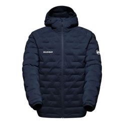 Kurtka uniwersalna męska Mammut Sander. Niebieskie kurtki Mammut, na zimę, m, bez wzorów, z materiału, z kapturem. Za 1,527.00 zł.