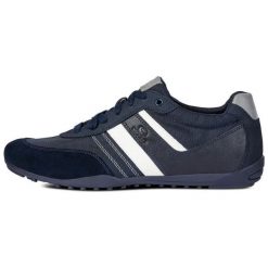 Geox Tenisówki Męskie Garlan 41 Ciemnoniebieskie. Trampki marki Geox. Za 349.00 zł.