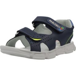 Sandały PABLOSKY 521620P Niebieski. Niebieskie sandały PABLOSKY, ze skóry, bez zapięcia. Za 250.99 zł.