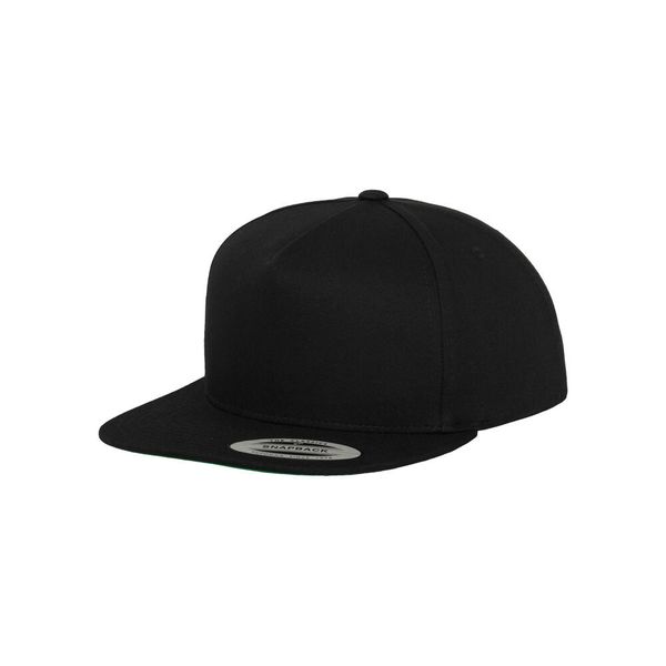 Czapka Flexfit Classique 5 panel. Czarne czapki z daszkiem FLEXFIT, bez wzorów. Za 113.50 zł.