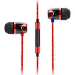 Soundmagic Słuchawki dokanałowe SOUNDMAGIC E10C Czerwono-czarny Słuchawki. Czarne słuchawki dokanałowe SoundMagic. Za 139.00 zł.