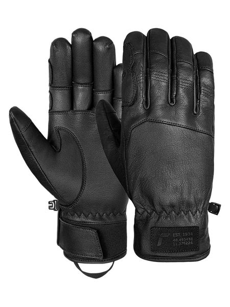 Reusch Skórzane rękawiczki "Cooper" w kolorze czarnym rozmiar: 9,5. Czarne rękawiczki Reusch, bez wzorów. Za 240.43 zł.