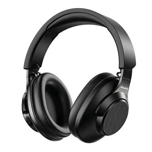 Słuchawki z mikrofonem Awei A997 Pro Bluetooth 5.3 redukcja szumów ANC - czarne. Czarne słuchawki bezprzewodowe No name. Za 144.99 zł.