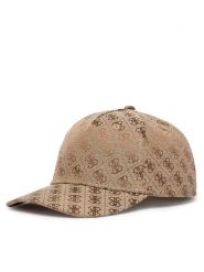Guess Czapka z daszkiem AM9614 POL01 Beżowy. Brązowe czapki z daszkiem Guess, z aplikacjami, z poliesteru. Za 154.99 zł.