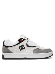 DC Sneakersy Kalynx Zero ADYS100819 Szary. Szare buty sportowe casual DC, bez wzorów, ze skóry, bez zapięcia. Za 279.99 zł.