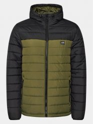 Billabong Kurtka puchowa Surf Check EBYJK00115 Zielony Regular Fit. Zielone kurtki Billabong, m, bez wzorów, z puchu, bez kaptura. Za 449.99 zł.