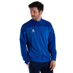 Kurtka z dresu Piu Adrenalina 3305 Parker. Niebieskie kurtki PIU ADRENALINA, s, bez wzorów, z dresówki, bez kaptura. Za 210.50 zł.