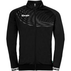 Kurtka z dresu Kempa Wave 26 Poly. Białe kurtki Kempa, xl, bez wzorów, z dresówki, bez kaptura. Za 234.30 zł.