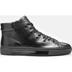 Czarne trampki męskie. Buty sportowe casual marki Kazar. Za 549.00 zł.