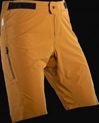 Spodenki rowerowe (+spodenki kolarskie z pampersem w zestawie) LEATT Shorts MTB. Brązowe spodenki rowerowe LEATT, l, bez wzorów, z materiału, rowerowe. Za 296.65 zł.