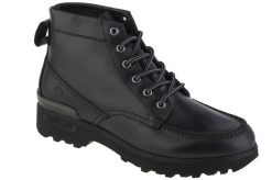 Buty do chodzenia zimowe męskie, Lumberjack Joel. Czarne buty turystyczne Lumberjack, na zimę, bez wzorów, z materiału, bez zapięcia, trekkingowe. Za 299.99 zł.