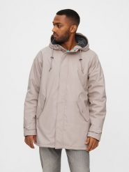 Derbe Kurtka przeciwdeszczowa w kolorze beżowym rozmiar: XL. Brązowe kurtki outdoor i hardshell Derbe, xl, bez wzorów, bez kaptura. Za 264.77 zł.