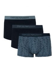 Emporio Armani Bokserki "3 Pack" | 111625 4F722 | Mężczyzna | Niebieski, Granatowy. Niebieskie bokserki Emporio Armani, m, bez wzorów, z bawełny. W wyprzedaży za 179.00 zł.