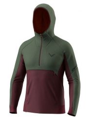 DYNAFIT Bluza funkcyjna "TIGARD ALPHA" w kolorze czerwono-zielonym rozmiar: XL. Czerwone t-shirty sportowe Dynafit, bez wzorów, z materiału, bez ramiączek, outdoorowe. Za 336.61 zł.