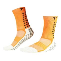 Skarpety Piłkarskie Unisex Adult 3.0 Mid Calf Cushioned. Białe skarpety Trusox, bez wzorów. Za 257.99 zł.