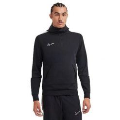 Męska Bluza Z Kapturem Academy. Czarne bluzy z kapturem Nike, l, bez wzorów, z materiału, z kapturem. Za 387.99 zł.