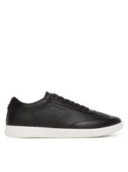 Calvin Klein Sneakersy Low Top Lace Up Tmbl Lth HM0HM01803 Czarny. Czarne buty sportowe casual CALVIN KLEIN, bez wzorów, ze skóry, bez zapięcia. Za 259.99 zł.