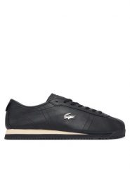 Lacoste Sneakersy Club Low 52SMA0140 Czarny. Czarne buty sportowe casual LACOSTE, bez wzorów, ze skóry, bez zapięcia. Za 624.99 zł.